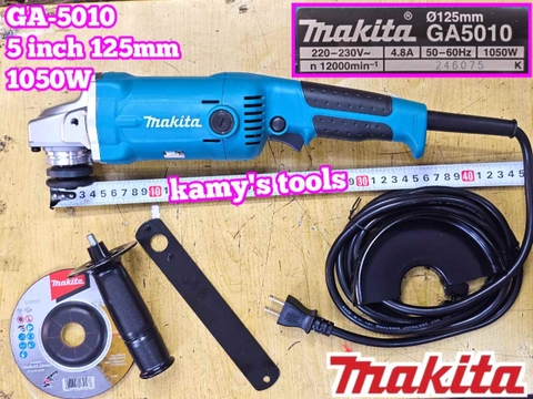 Máy mài góc 125mm Makita 1050w công tắc bóp GA5010
