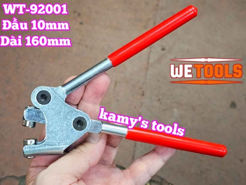 Kìm bấm chì đường kính hạt 10mm dài 160mm Wetools WT-92001