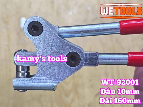 Kìm bấm chì đường kính hạt 10mm dài 160mm Wetools WT-92001