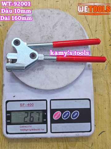 Kìm bấm chì đường kính hạt 10mm dài 160mm Wetools WT-92001