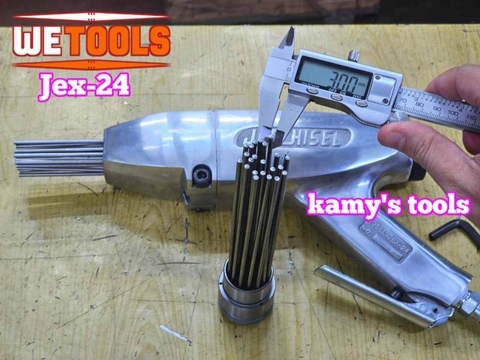 Dụng cụ gõ rỉ khí nén Jex-24 máy đánh rỉ sét Wetools