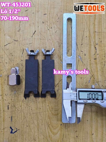 Cảo vam tháo mở nắp bình xăng 2 chấu Wetools WT-453201 cỡ 70-190mm
