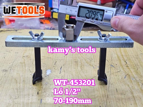 Cảo vam tháo mở nắp bình xăng 2 chấu Wetools WT-453201 cỡ 70-190mm