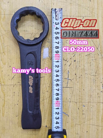 Cờ lê vòng đóng 50mm DIN7444 Clip-On CLO-22050