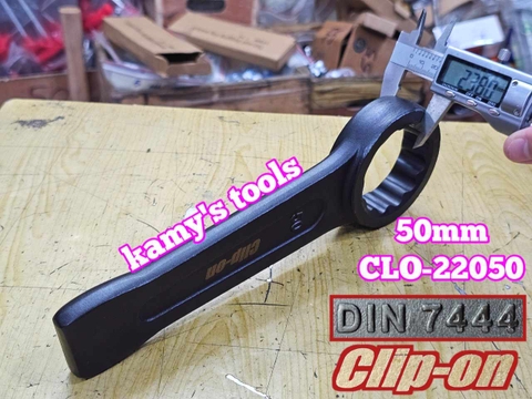 Cờ lê vòng đóng 50mm DIN7444 Clip-On CLO-22050