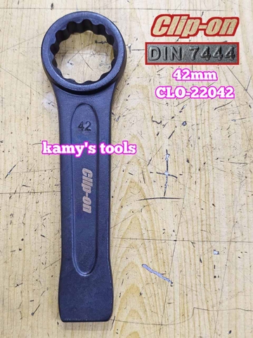 Cờ lê vòng đóng 42mm DIN7444 Clip-On CLO-22042