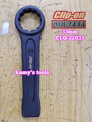 Cờ lê vòng đóng 33mm DIN7444 Clip-On CLO-22033