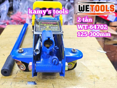 Kích đội cá sấu 2 tấn cao 125-300mm Wetools WT-64702
