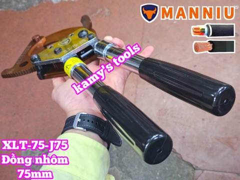 Kìm cắt cáp nhông J75 cắt đồng nhôm 75mm Manniu XLT-75-J75
