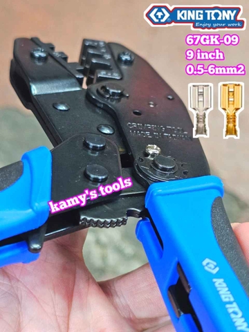 Kìm bấm cos ghim Kingtony 0.5-6mm2 model 67GK-09