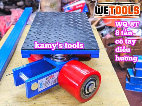 Con rùa chuyển hàng 8 tấn WQ-8T Wetools có tay cầm điều hướng 180 độ