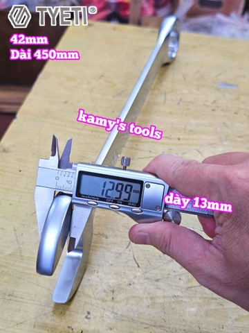 Cờ lê vòng miệng 42mm TYETI dài 450mm TYETI-32042A