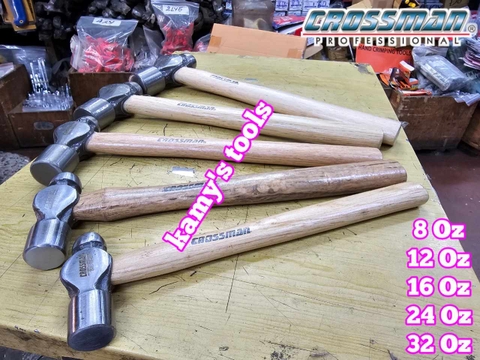 Búa đầu bi tròn thép Crossman 8oz 68-308, 12oz 68-312, 16oz 68-316, 24oz 68-324, 32oz 68-332