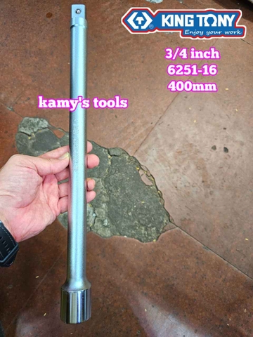 Cần nối khúc nối tuýp 3/4 inch Kingtony dài 4 inch 8 inch 16 inch 6251-04 6251-08 6251-16