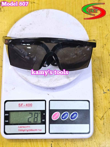Kính bảo hộ lao động 807 ĐKT kính hàn chắn gió bụi ánh sáng hiệu quả