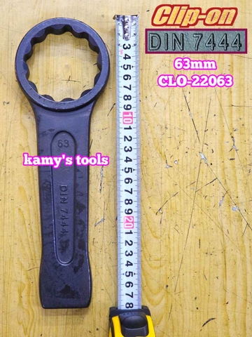 Cờ lê vòng đóng 63mm DIN7444 Clip-On CLO-22063