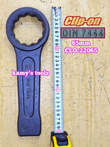 Cờ lê vòng đóng 65mm DIN7444 Clip-On CLO-22065