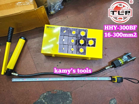 Đầu ép cos thủy lực HHY-300BF 16-300mm2 11 bộ khuôn TLP