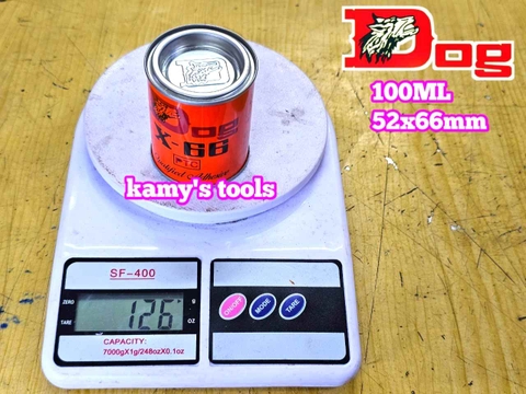 Keo con chó Dog X-66 loại 100ml 200ml 600ml