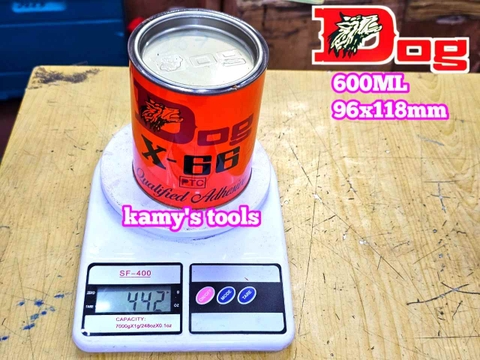 Keo con chó Dog X-66 loại 100ml 200ml 600ml