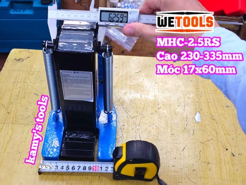 Đội móc 2.5 tấn đội đầu 5 tấn kích móc MHC-2.5RS Wetools kích chân