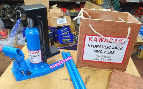 Đội móc 2.5 tấn đội đầu 5 tấn kích móc MHC-2.5RS Kawasaki, kích chân