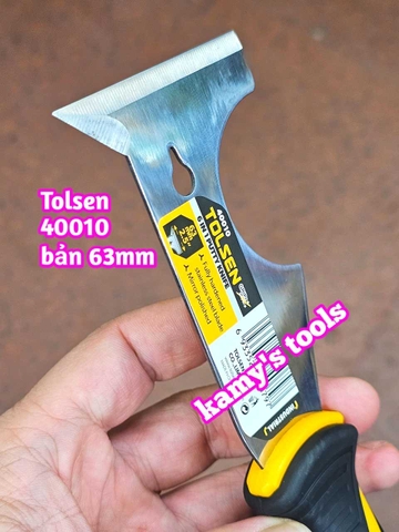 Dụng cụ dao cạo ron đa năng 6 trong 1 Tolsen 40010 dài 215mm bản 63mm