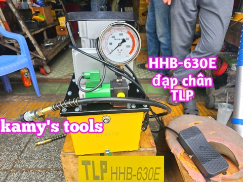 Máy bơm điện thủy lực đạp chân TLP HHB-630E 0.75kw chính hãng