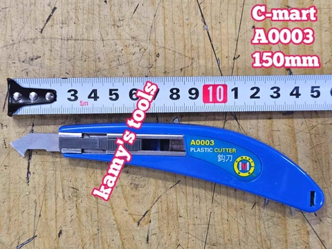 Dao móc câu rọc nhựa mica 6 inch 150mm C-mart model A0003