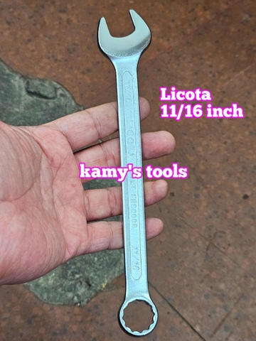 Cờ lê vòng miệng hệ inch Licota 5/8 inch 11/16 inch 3/4 inch Awt-Ers0007 Awt-Ers0008 Awt-Ers0009