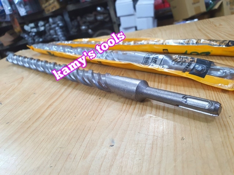 Mũi khoan bê tông đuôi gài 4 rãnh 14mm 16mm 18mm 20mm 22mm 25mm dài 410mm