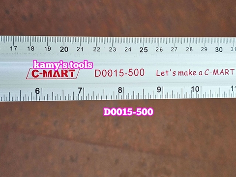 D0015-500 Thước ke góc vuông hợp kim nhôm 500mm C-mart
