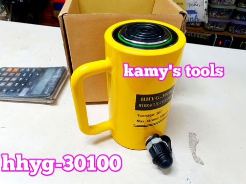 HHYG-30100 Kích thủy lực 30 tấn TLP hành trình 100mm 187mm-287mm