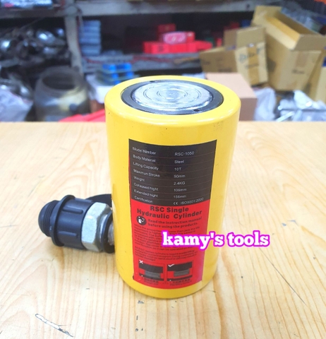 Kích thủy lực 10 tấn hành trình 50mm RSC-1050 106mm-156mm dạng lùn