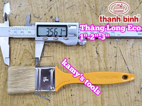 Cọ sơn nhựa Thăng Long Eco Thanh Bình 1 inch 2 inch 3 inch