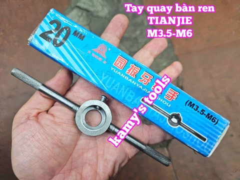 Tay quay bàn ren tạo ren ngoài Tianjie M3.5-M6 M7-M9 M10-M11 M12-M16 M18-M22
