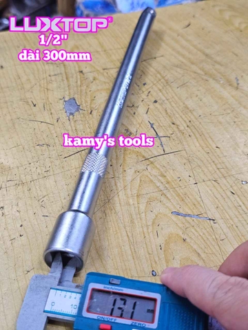 Cần khúc nối tuýp 1/2 inch Dài 12 inch 300mm Luxtop LT-1/2EBMA12