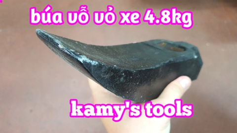 Búa cúp đục lốp xe tải cán nhựa, búa vô vỏ xe