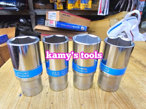 Tuýp 1/2 inch trắng dài Luxtop 25mm 26mm 28mm 29mm