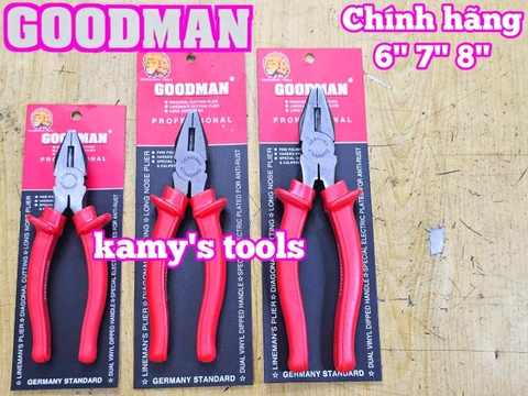 Kìm điện Goodman 6 inch 7 inch 8 inch chính hãng 95-306 95-307 95-308