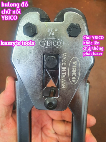 Kìm bấm kẹp bọ đai nhựa 16mm 19mm Ybico C3016 dài 490mm chính hãng