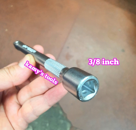 Khúc nối tuýp 3/8 inch Top 3 inch 6 inch 75mm 150mm