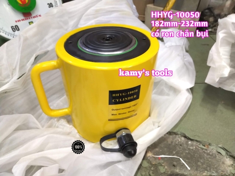 Kích thủy lực 100 tấn TLP hành trình 50mm HHYG-10050 182mm-232mm