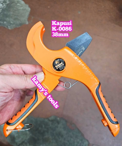 Kéo cắt ống nhựa PVC Kapusi K-0086 đường kính cắt 38mm dài 210mm