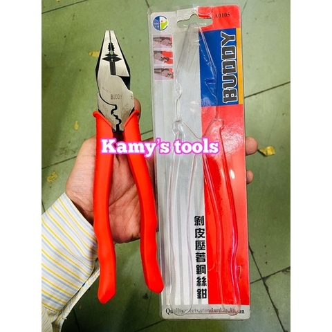 Kìm điện cao cấp Buddy 9" 3 trong 1 A0105 dài 225mm