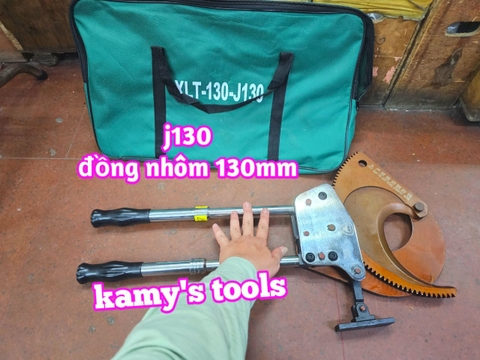 Kìm cắt cáp nhông J130 Manniu cắt cáp đồng nhôm 130mm