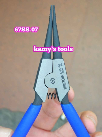 Kìm phe 7 inch Kingtony thẳng ra 67SS-07 và thẳng vô 67HS-07 mở phe 19-60mm đầu xuông có răng