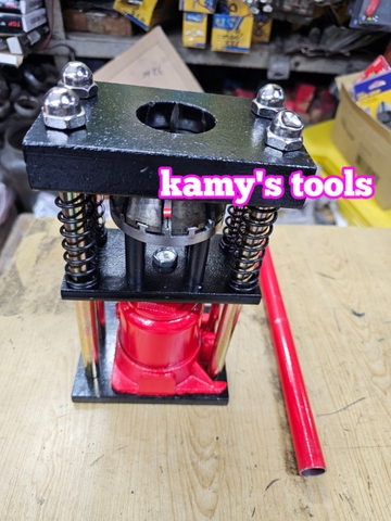 Máy bấm đầu dây ống áp lực cao 3 tấn 8-14mm, con đội bấm đầu xịt rửa kamytools