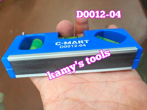 Thước thủy mini có từ nam châm 4 inch 100mm C-mart D0012-04