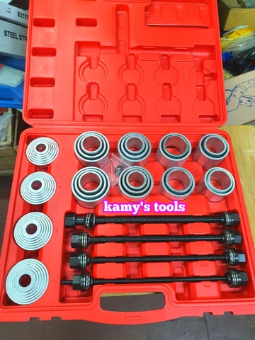 Bộ dụng cụ vam cảo ổ bi bạc đạn bánh trước 28 chi tiết kamytools